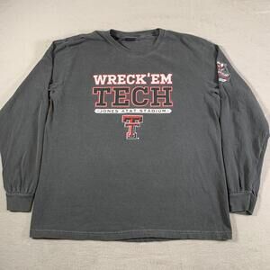 Texas‎ Tech Red Raiders Shirt Mens Large NCAA Football 50th Anniversary Stadium